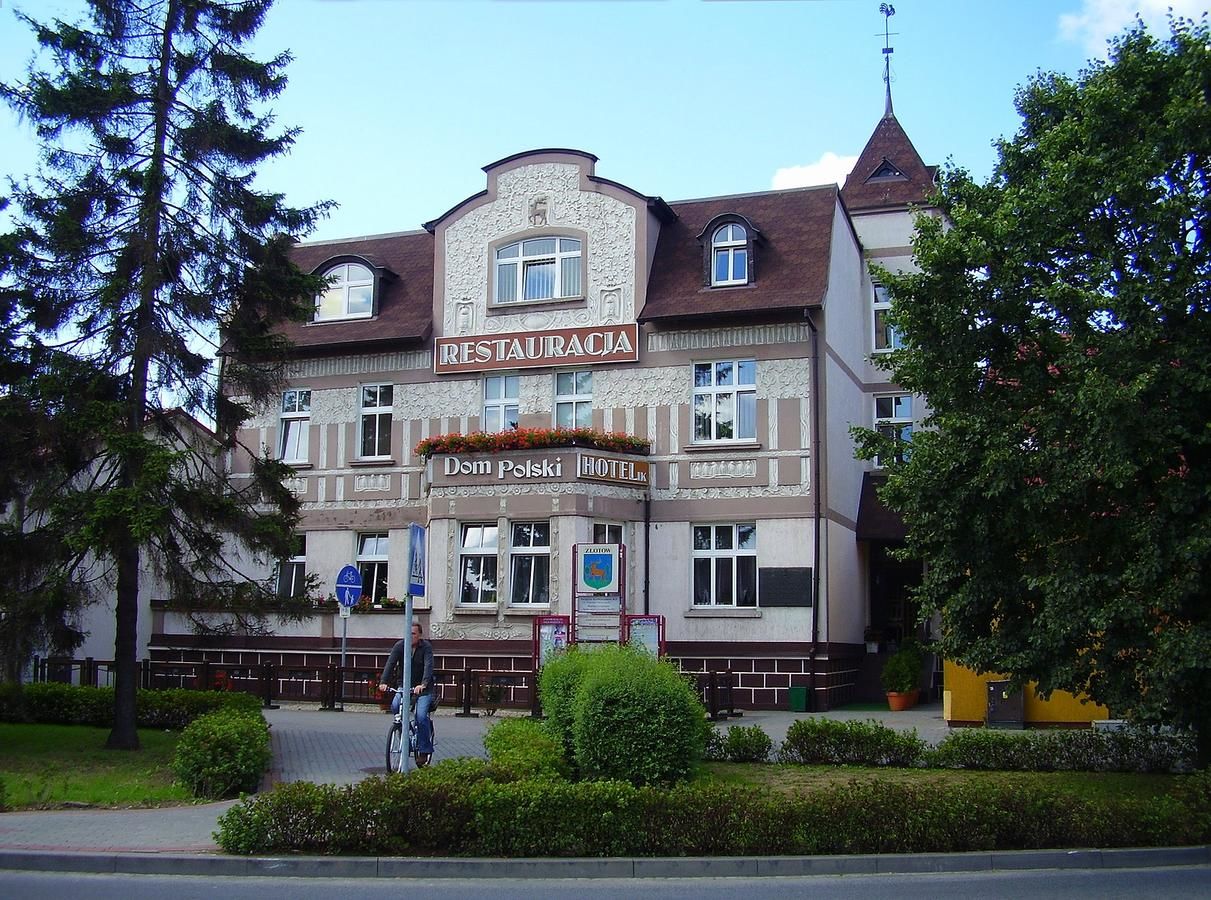 Отель Dom Polski Złotów Злотув-11